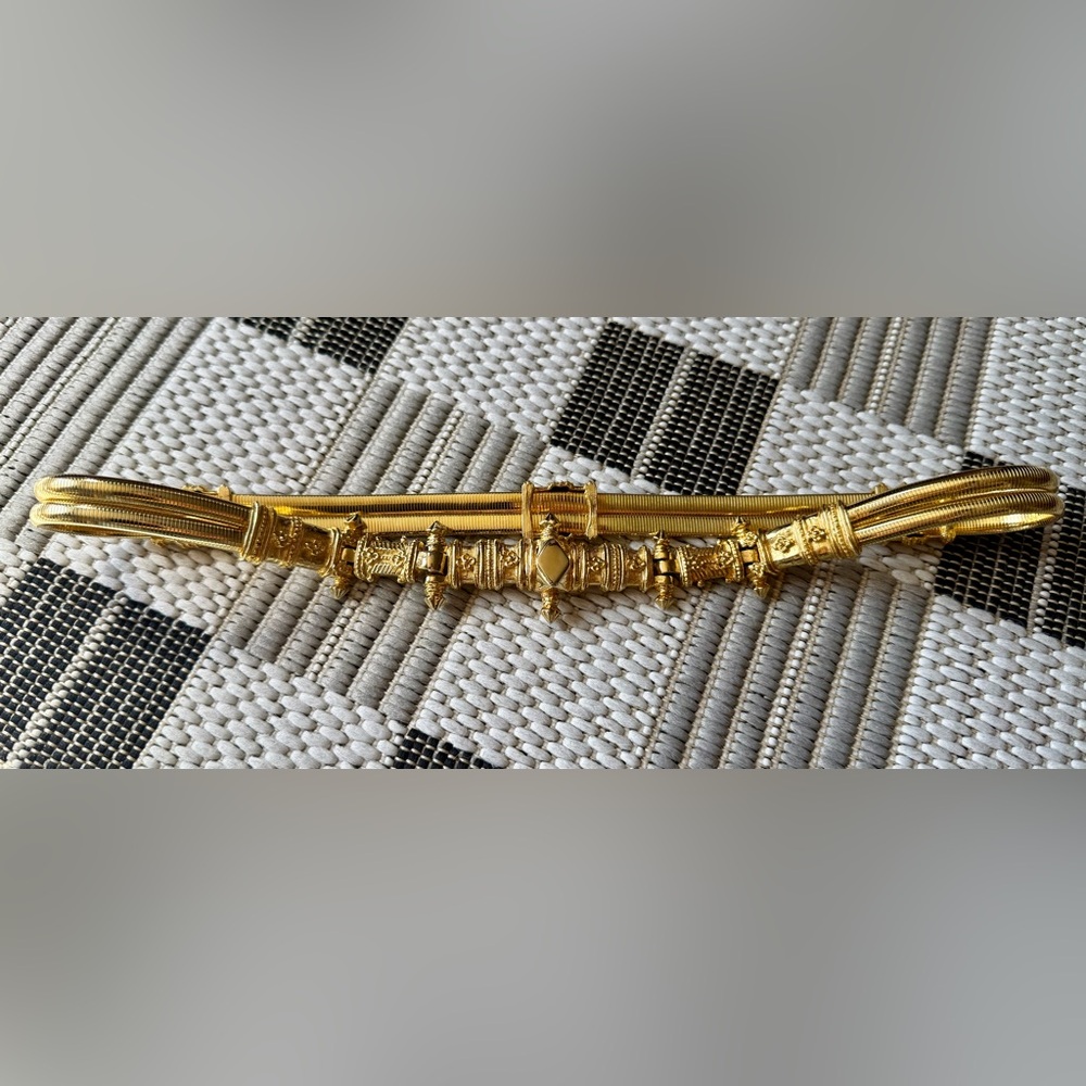 Judith Leiber Gold Belt - Picture 3 of 3